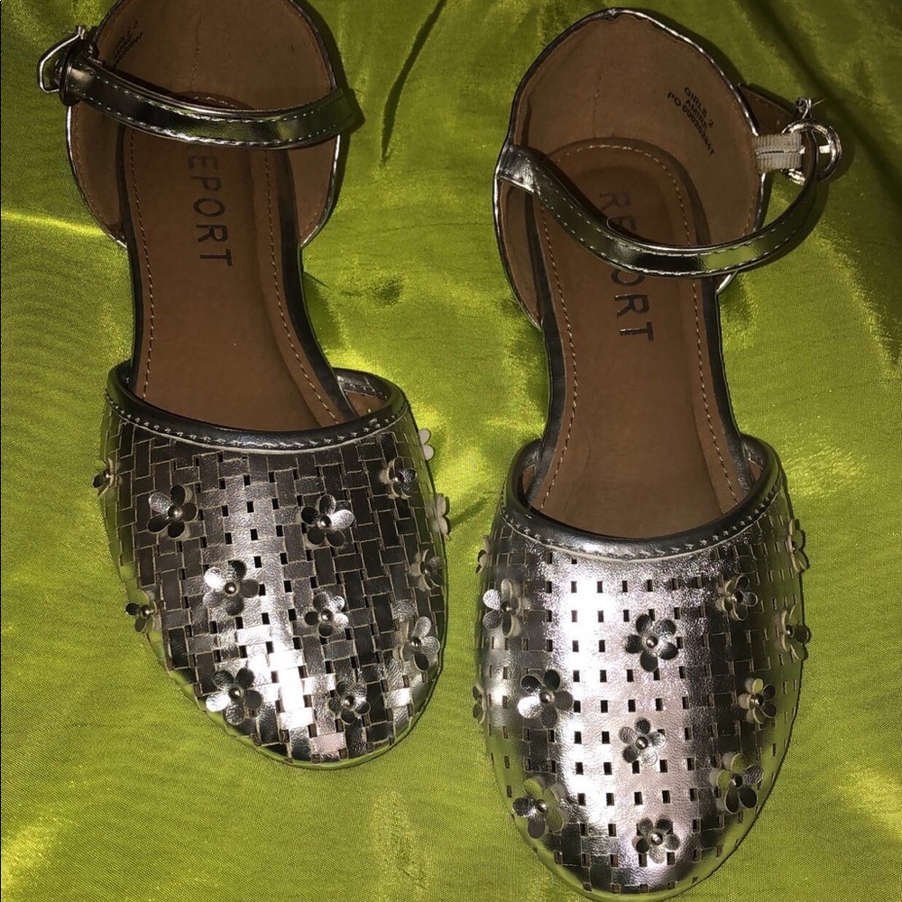 Girls Sliver Sandals 🌸